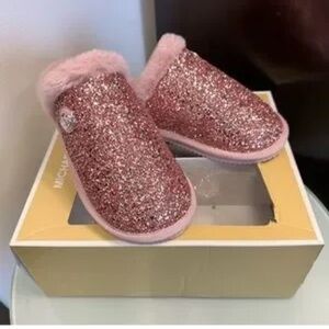 MICHAEL Michael Kors Women's Janis Slip-On Mule Slippers - Pink 8